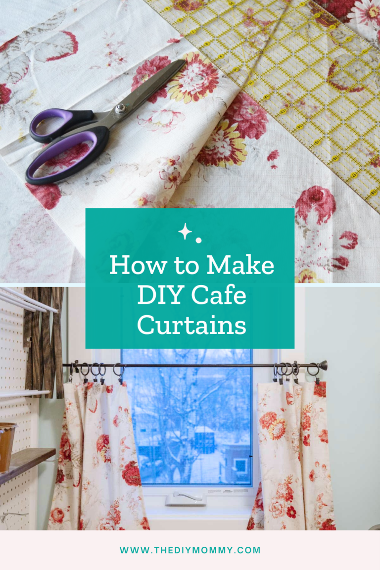 Sew Easy DIY Cafe Curtains