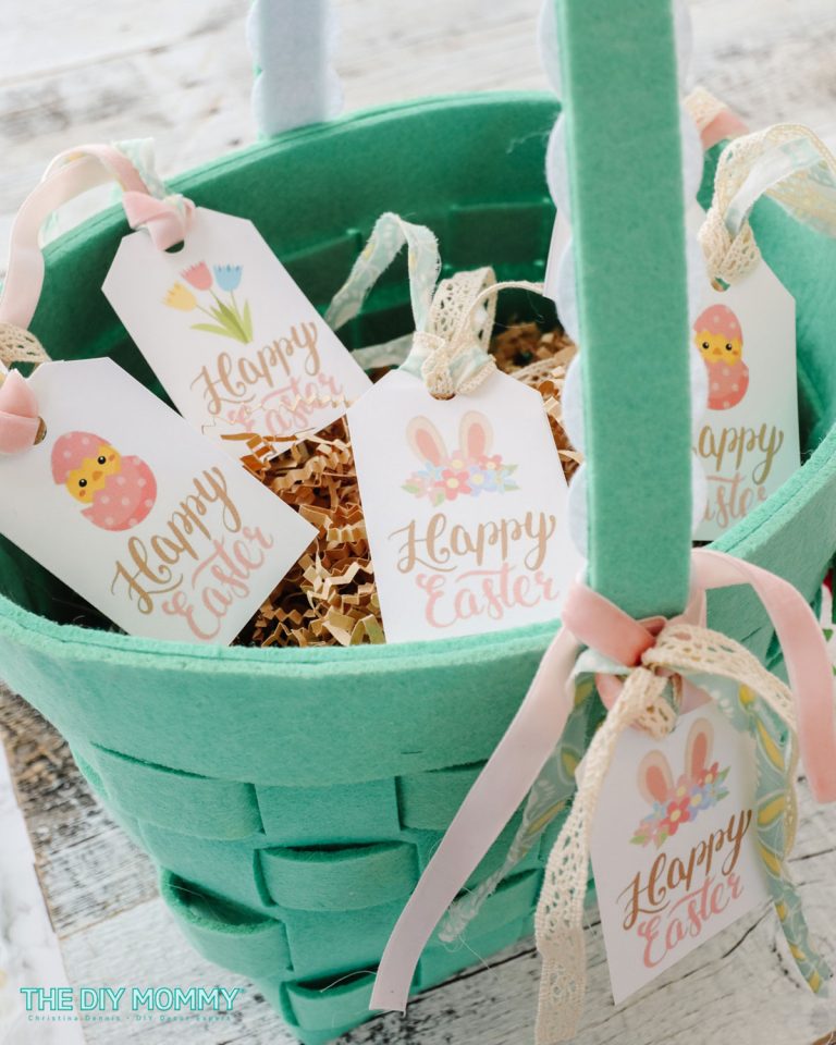Cute & Free Printable Easter Gift Tags to Download