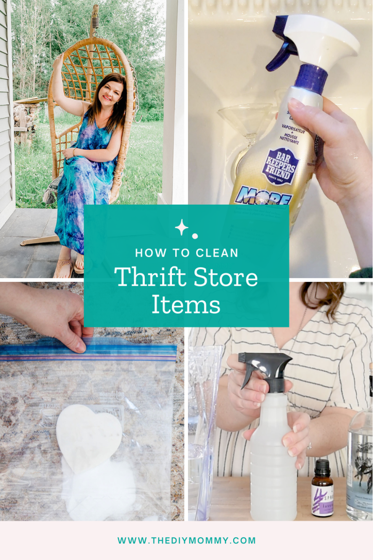 How to Clean Thrift Store Clothes & Decor (Get the smell out!)